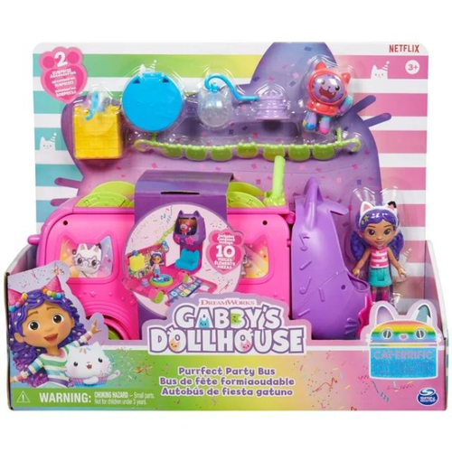 בית הבובות של גבי אוטובוס מסיבה - GABBY’S DOLL HOUSE