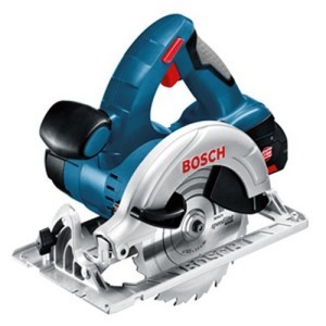 מסור עגול נטען 6.5″ 18V דגם GKS 18V-LI סוללות 4A BOSCH 