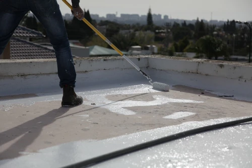 בלאק ג'ק 120 - חומר איטום גגות 100% סיליקון - פח 18 ליטר