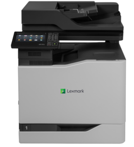 מדפסת לייזר צבעונית משולבת Lexmark CX820de 