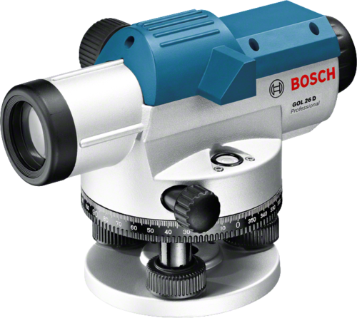 מאזנת אופטית + חצובה + לטה GOL 26D BOSCH 