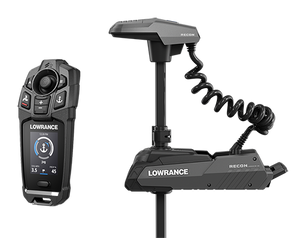 מנוע חשמלי שקט עם שלט לדייג RECON LOWRANCE