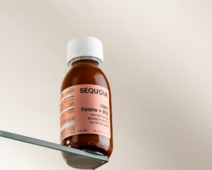 סירופ ליפוזומלי Sequoia Lipo Folate+B12 125ml