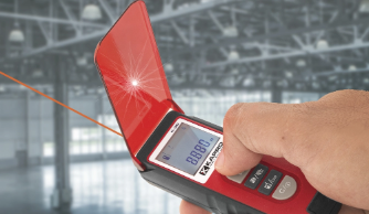מד טווח לייזר מקצועי K-30 עם כיסוי Beamfinder 363