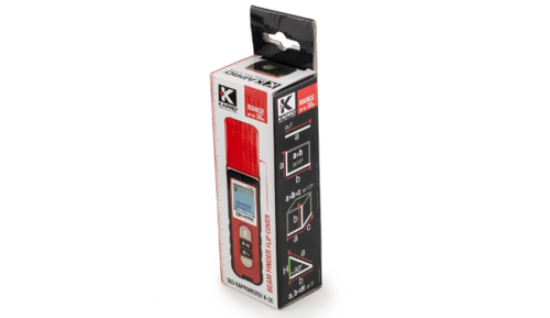 מד טווח לייזר מקצועי K-30 עם כיסוי Beamfinder 363