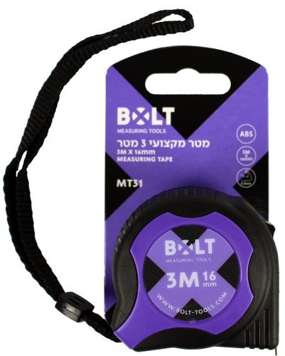מטר מדידה מקצועי 3 מטר – MT31