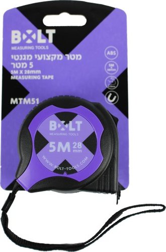 מטר מדידה מגנטי מקצועי 5 מטר – MTM51