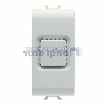 לחצן פעמון לבן 1 מודול Gewiss Chorus 12V 80DB