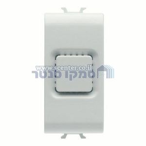 לחצן פעמון לבן 1 מודול Gewiss Chorus 12V 80DB