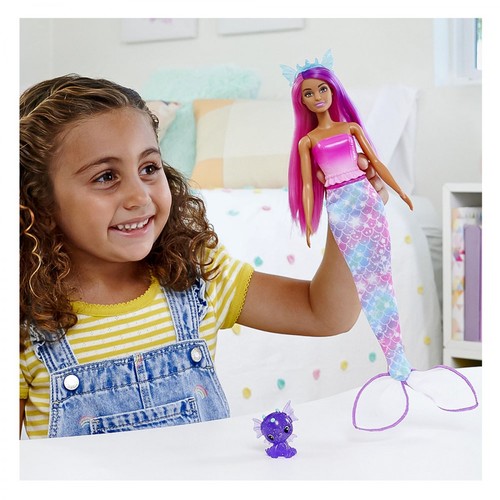 ברבי דרימטופיה - מארז בגדים וחיית מחמד