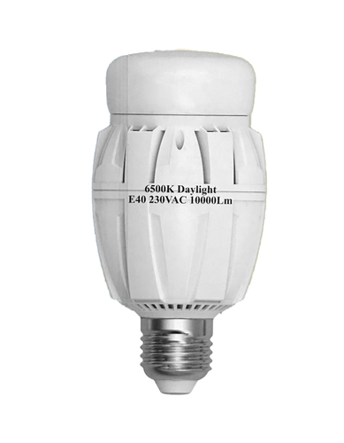 נורה לד מקצועית E40 SMD 70W קירור אקטיבי