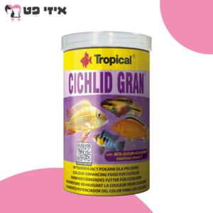 טרופיקל מזון מגורען משפר צבע לצידקלידים 1 ליטר Tropical