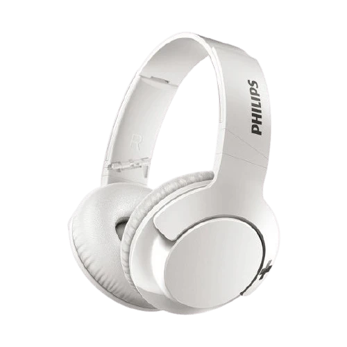  אוזניות קשת בלוטוס לבן Philips SHB3175WT Wireless bluetooth headphones
