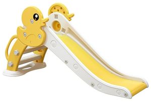 מגלשת ברווז מעוצבת באורך 115 ס"מ - צהוב