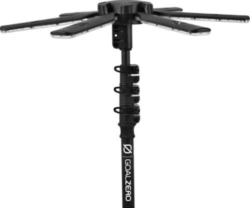 תאורה ניידת נטענת לקמפינג עם חצובה GOALZERO דגם SKYLIGHT 6000 - גוון תאורה 3250K