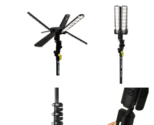 תאורה ניידת נטענת לקמפינג עם חצובה GOALZERO דגם SKYLIGHT 6000 - גוון תאורה 3250K