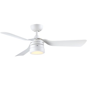 מאוורר תקרה "44 כולל שלט ופאנל תאורה 20W LED מובנה Star