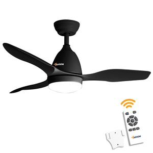מאוורר תקרה דקורטיבי 48" כולל שלט ותאורת לד Arrow 18W