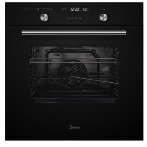 תנור בנוי 70 ליטר כולל מסילה טלסקופית Midea