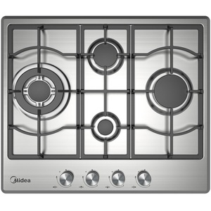 כיריים גז 4 להבות סופר טורבו Midea