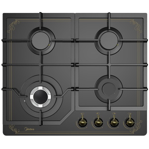 כיריים גז זכוכית 4 להבות Midea