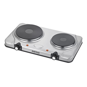 כירת בישול חשמלית זוגית Gold Line
