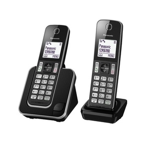 טלפון אלחוטי בעברית עם שלוחה Panasonic