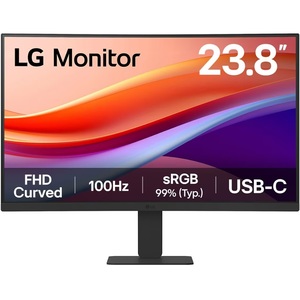 מסך מחשב מקצועי קעור 24" LG FHD