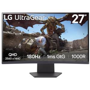 מסך מחשב גיימינג קעור 27" LG QHD