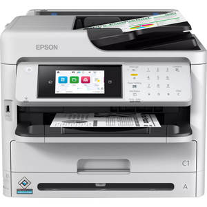 מדפסת הזרקת דיו אלחוטית משולב לעסקים Epson