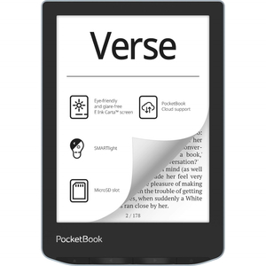 מכשיר נייד לקריאת ספרים אלקטרוניים 6" PocketBook