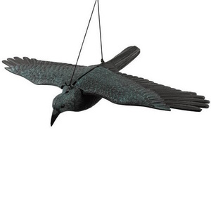דחליל דמוי עורב פרוס כנפיים להרחקת יונים Owl Market