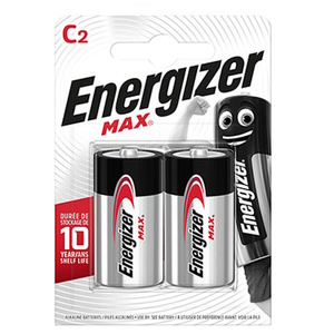 2 סוללות Energizer Max Alkaline Battery Pack