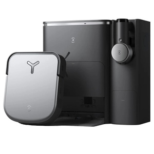 שואב אבק ושוטף רובוטי + שואב ידני כולל תחנת עגינה וריקון אוטומטי Ecovacs