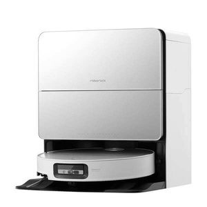 שואב אבק רובוטי שוטף כולל תחנת עגינה עמדת ריקון וניקוי עצמי Roborock