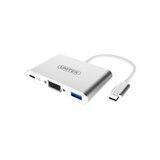 רכזת Unitek USB-C Aluminium Multiport Hub Y-9102