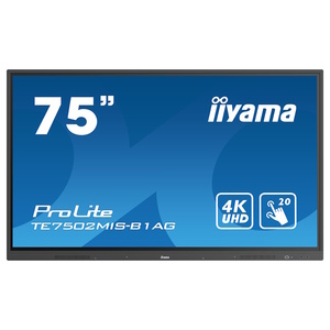 מסך מגע אינטראקטיבי 75" Iiyama