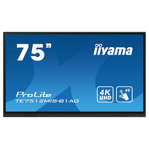 מסך מגע אינטראקטיבי 75" Iiyama