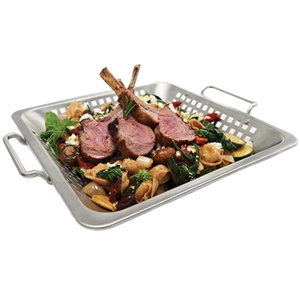 מחבת ווק לשימוש במשטחי הצלייה של הגריל Broil King