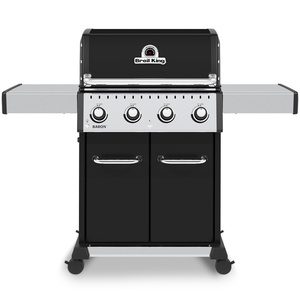 גריל גז 4 מבערים כולל סט כלים וכיסוי תואם Broil king