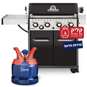 החלפת בלון/מיכל גז קליק 5 ק”ג עם ווסת למילוי חוזר Amisragas