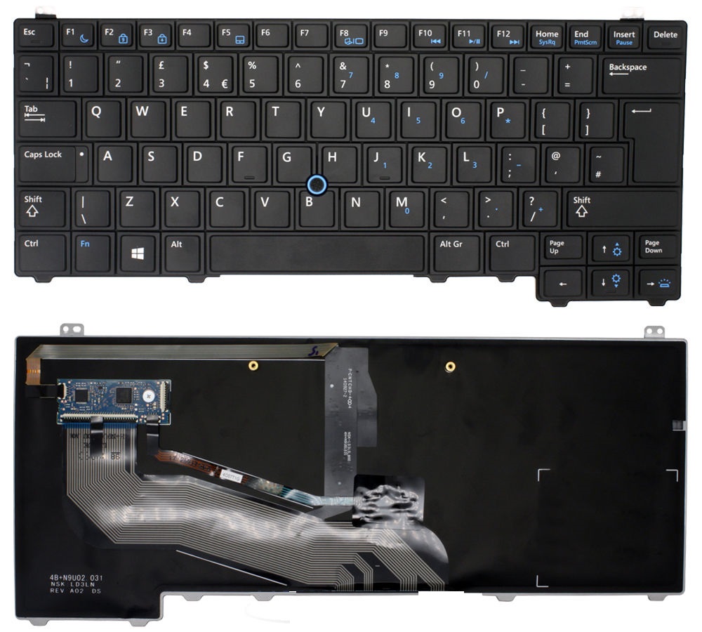 מקלדת למחשב נייד Dell Latitude E5440