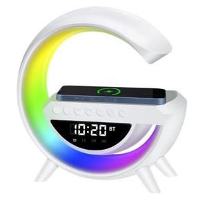 עמדת טעינה אלחוטית הכוללת רמקול, רדיו ושעון מעורר 2SupriseU