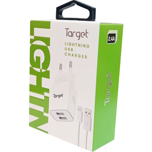 מטען כולל כבל אייפון Target