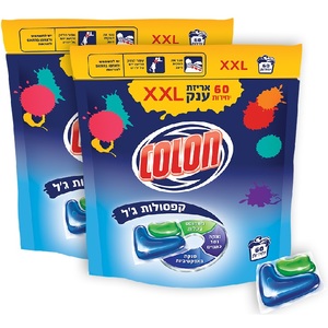 מארז 120 קפסולות לכביסה Colon