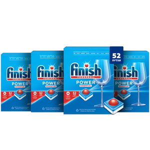 מארז חיסכון - 208 טבליות למדיח Finish