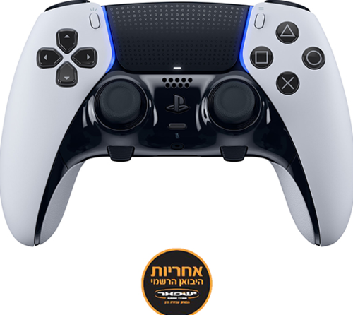 בקר משחק אלחוטי Sony PlayStation DualSense Edge for PS5 - צבע לבן - אחריות יבואן רשמי ישפאר