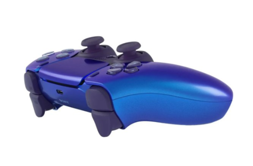 בקר משחק אלחוטי Sony PlayStation DualSense V2 PS5 - צבע Chroma Indigo - אחריות יבואן רשמי ישפאר