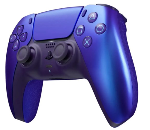 בקר משחק אלחוטי Sony PlayStation DualSense V2 PS5 - צבע Chroma Indigo - אחריות יבואן רשמי ישפאר