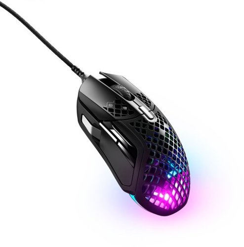 עכבר גיימינג חוטי SteelSeries Aerox 5 Ultra Lightweight - צבע שחור